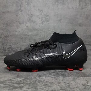 NIKE Phantom GT2 Pro Dynamic Fit FG Soccer Cleats‎ Mens Size 10 Black Red